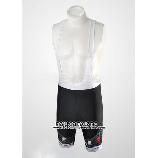 2010 Maillot Ciclismo Saxo Bank Noir et Blanc Manches Courtes et Cuissard